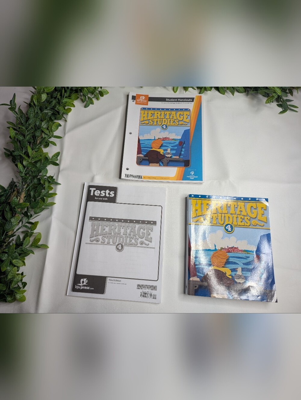 BJU homeschool Heritage Studies 4 (Third Edition)